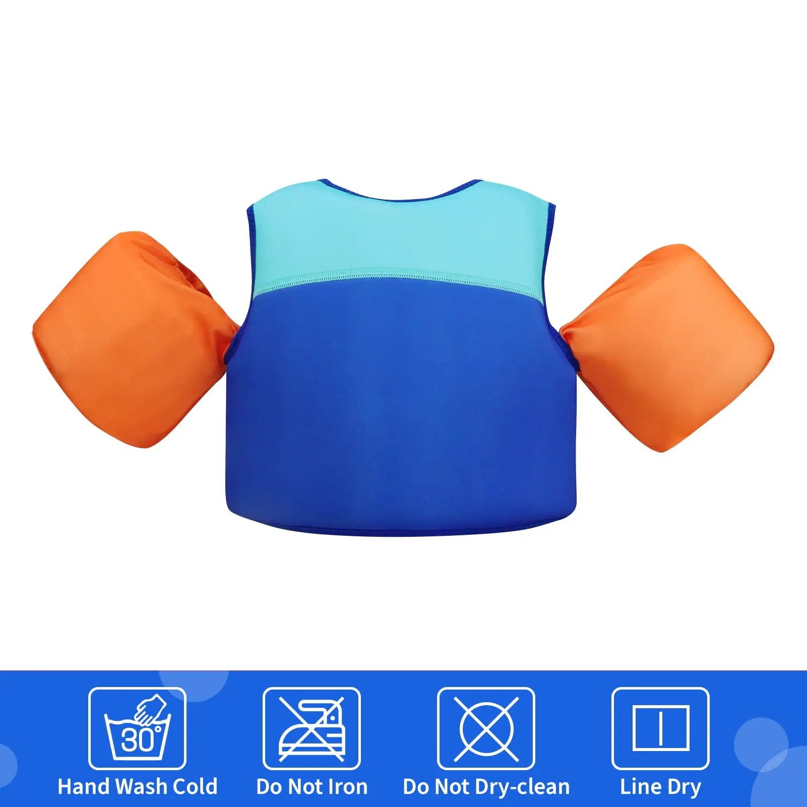 Toddler Floaties Kids Swim Vests for Girls and Boys Pool Float Jackets with Arm Water Wings for 2-6 Year Old Children 4