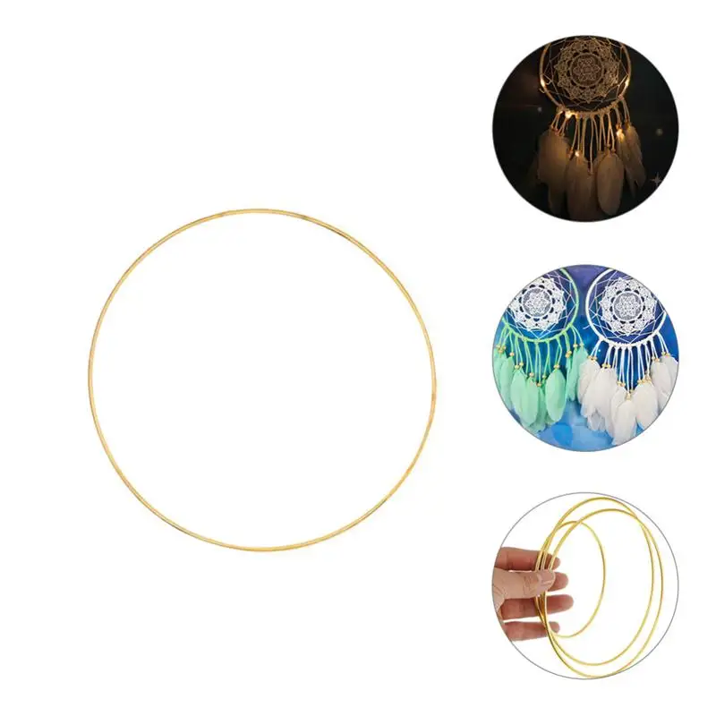 Kit Attrape-Rêves à Spirales - Perles et Fil Doré Kit Attrape-Rêves à Spirales - Perles et Fil Doré