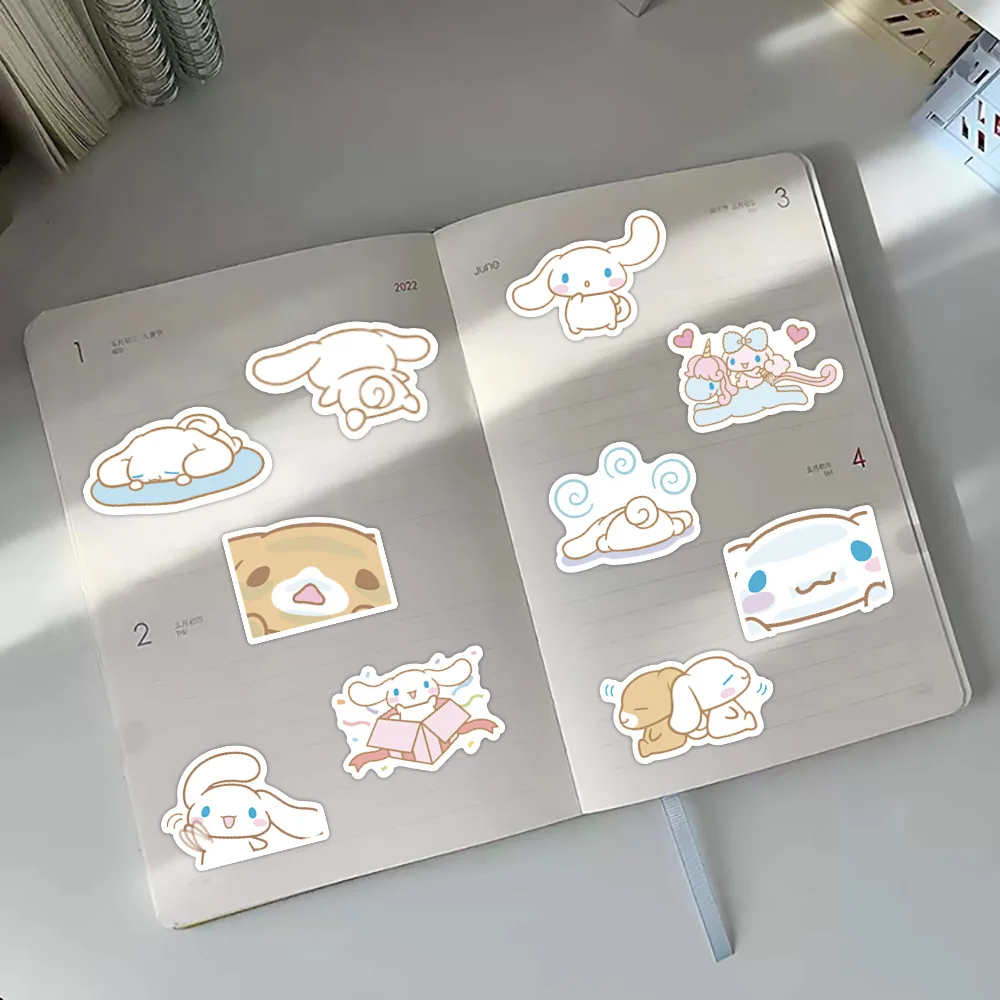 40pcs Sticker Cinnamoroll Sticker Cartoon Big Eared Dog Sticker Cute Sticker  Pack Laptop Skin Anime Stickers Kawai Phone Case - AliExpress