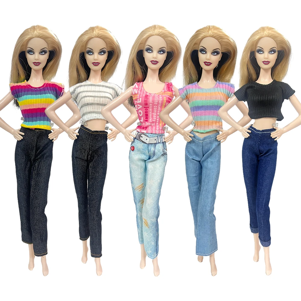 NK Official Fashion Doll Dress 11.5 Inch Doll Clothes Dolls Accessories Mix Style Dollhouse Toys For Girl's 1/6 Doll Gift JJ