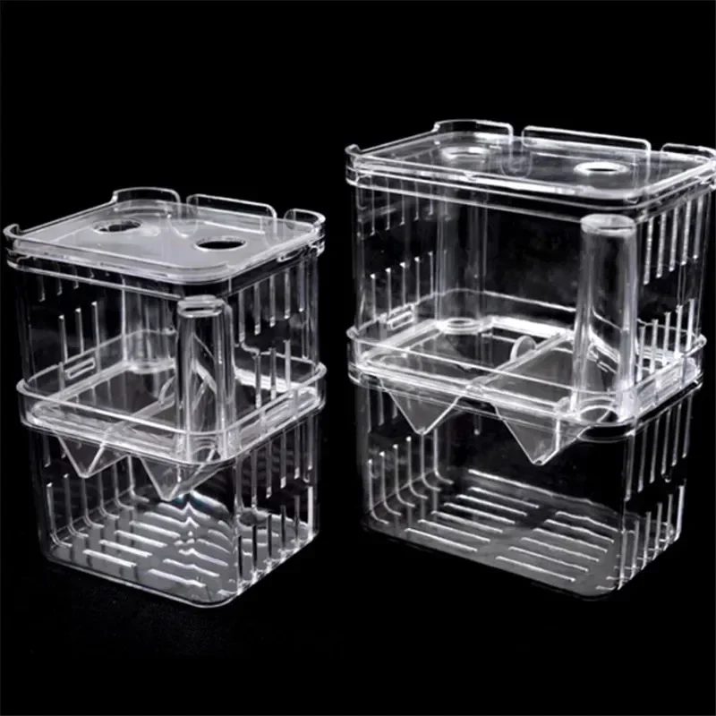 Aquarium Fish Breeder Box Durable Fish Tank Breeding Isolation Box Hatching Incubator for Baby Shrimp аквариумы 수족관 장식