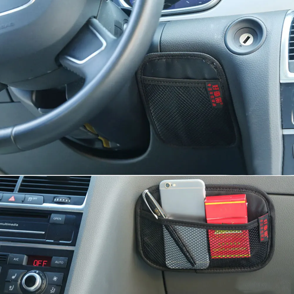 

1pc Universal Car Storage Net Bag Car Seat Organizer Pocket Multifunctional Car Decoration Storage Bags Auto Interior Accessorie