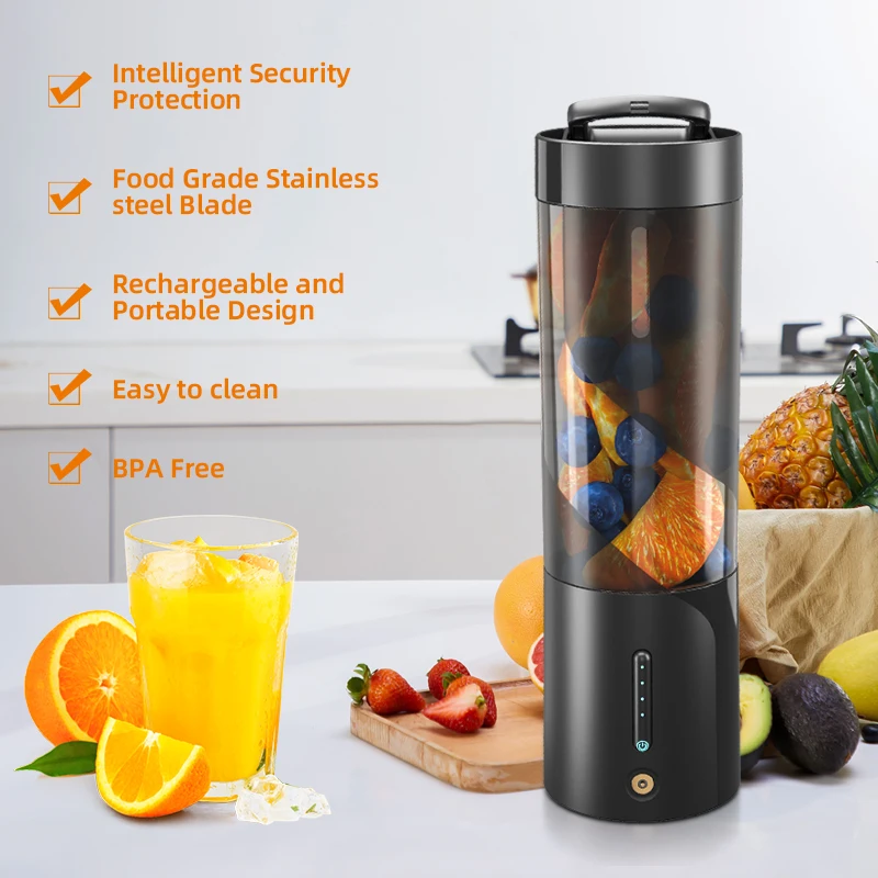 Kitchen Electric Mini Mixer Professional Shaker Bottle Fresh Juice Cup  Rechargeable Household Smoothie Blender Portable - Buy Kitchen Electric Mini  Mixer Professional Shaker Bottle Fresh Juice Cup Rechargeable Household  Smoothie Blender Portable