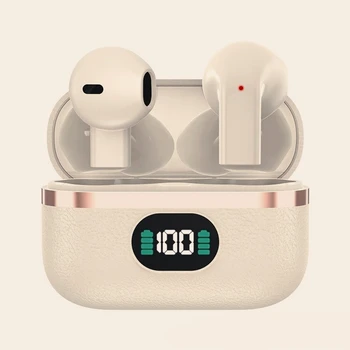 Wireless Bluetooth 5.4 Earbuds Semi-in-ear Design Endurance Battery Earphones With Mic Display Companion for Active Lifestyles 1