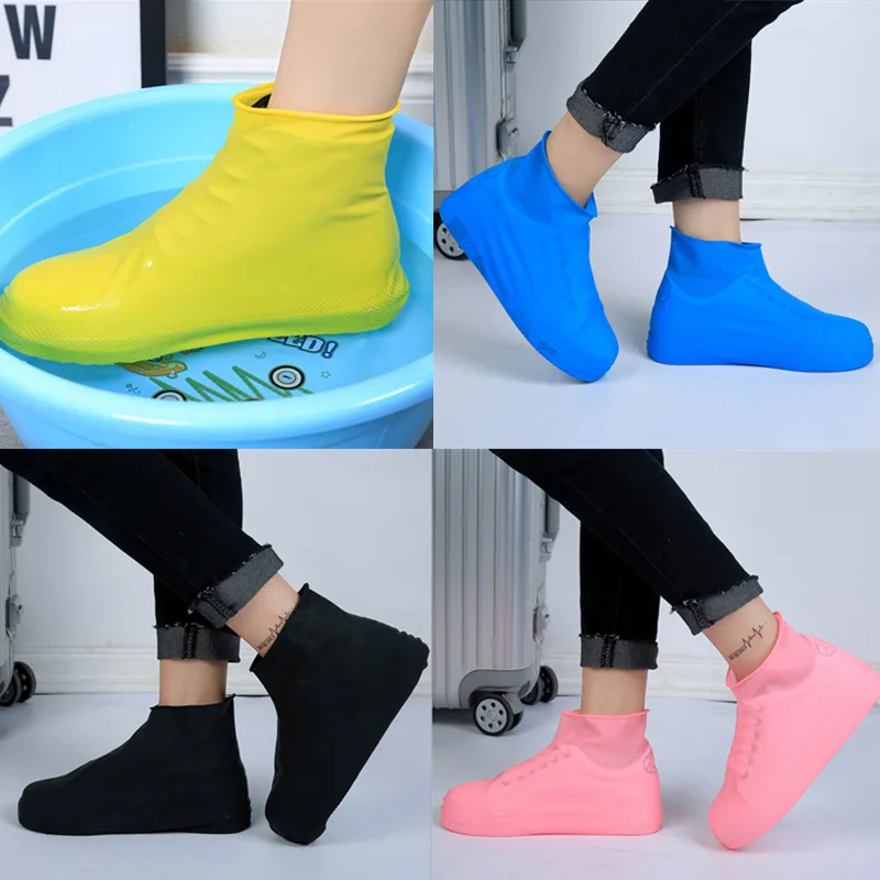 Waterproof Non-Slip Reusable Silicone Shoe Covers
