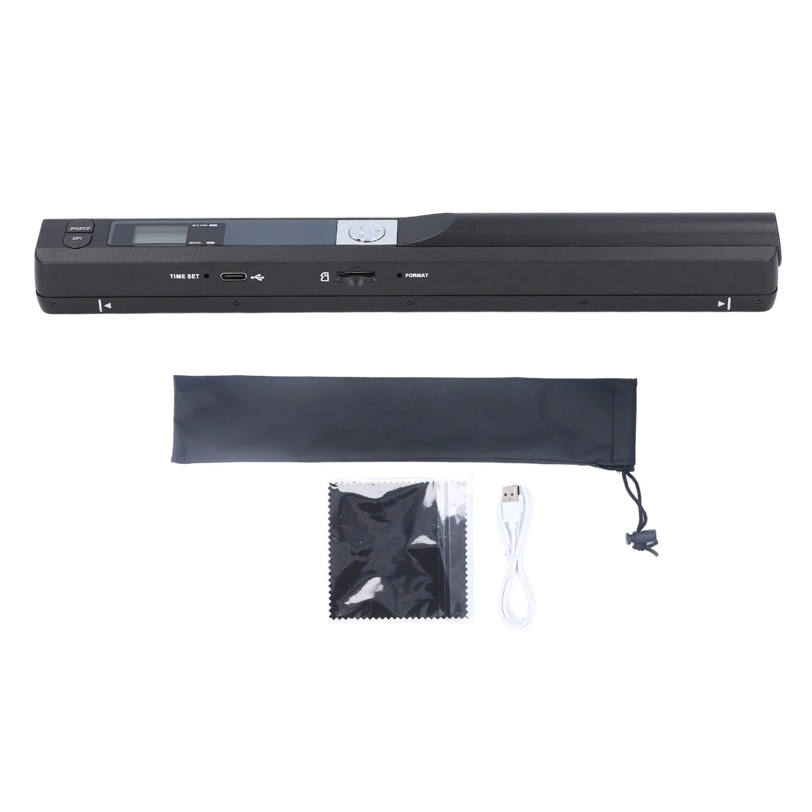 Scanner portable 8,27 pouces PDF et JPG 900DPI Compact HD Scanner de documents mobiles pour images
