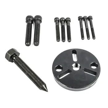 Strumento di riparazione dell'aria condizionata dell'auto strumento di riparazione della vite di regolazione Kit di rimozione della frizione del compressore durevole in acciaio adatto per varie auto