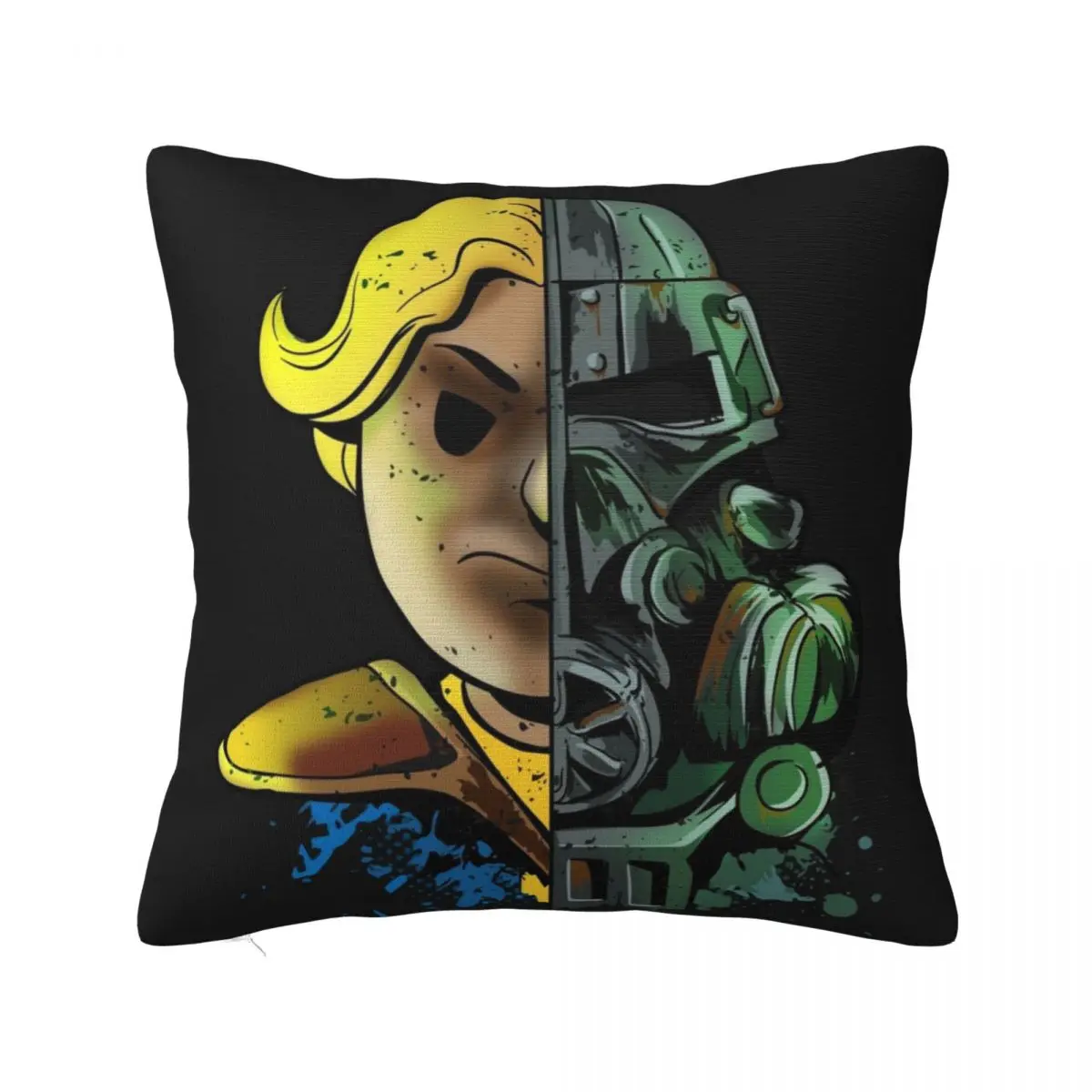 

Face Off Throw Pillow Plaid Sofa Marble Cushion Cover Cusions Cover Pillowcase Cushion