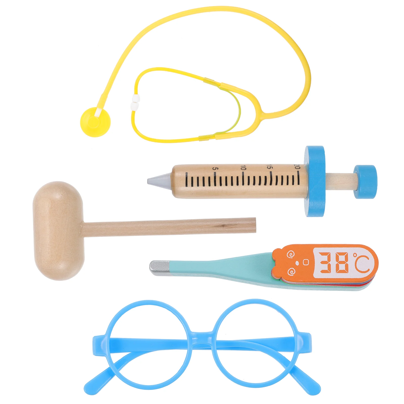 1 Set Realistic Kids Doctor Kit Portable Nurse Toy Set Pretend Play Medical Box Toys Creative Game For Educational Doctor Play