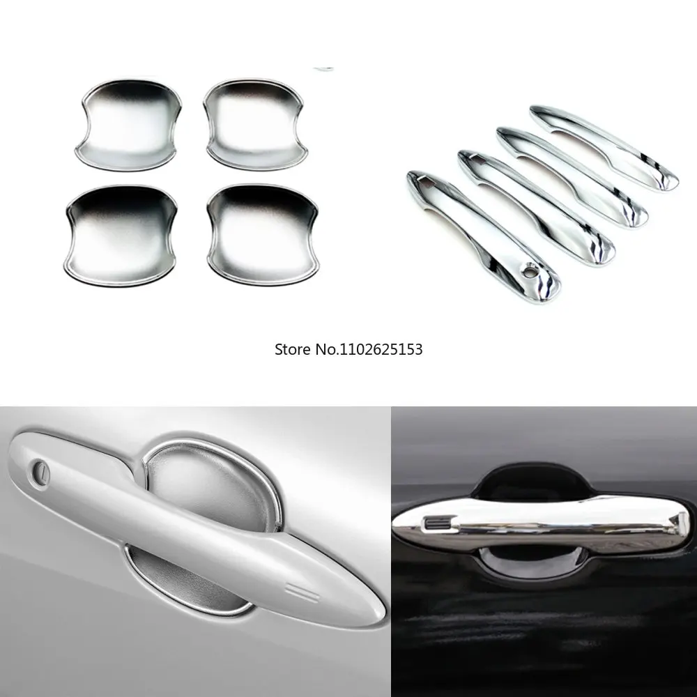 

For Toyota Yaris Cross 2020 2021 ABS Chrome Side Door Handle door Bowl Cover Trim Exterior Decoration Accessories