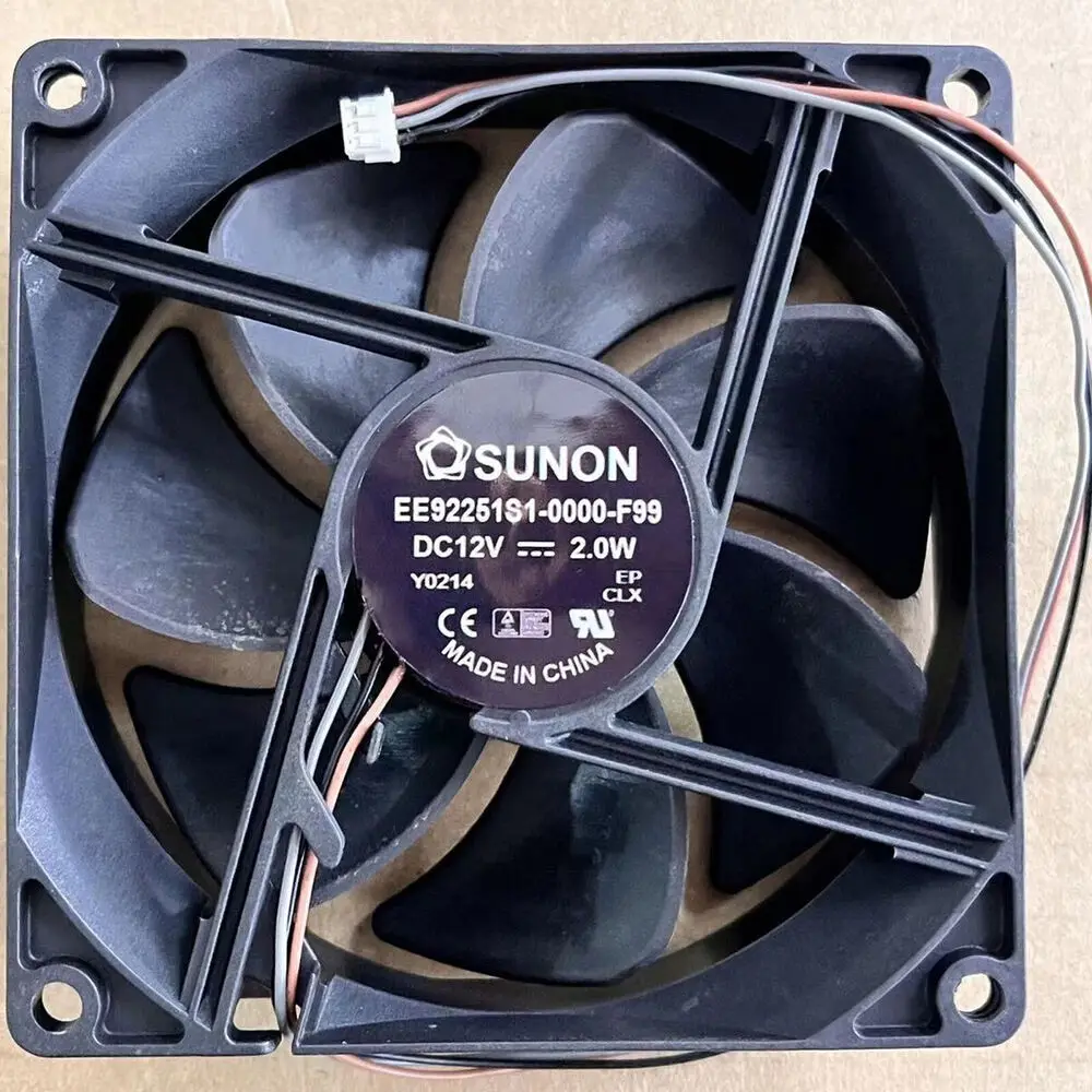 

Трехпроводный вентилятор, 1 шт, SUNON EE92251S1-0000-F99 DC12V 2,0 W 9225