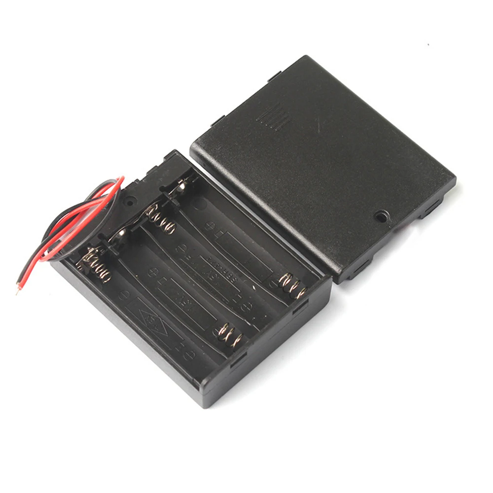 Battery Holder Box With ON-OFF Switch 3V/6V AA/AAA Battery Socket Storage Case Battery Tools For Micro Led Railway Layout Light 6