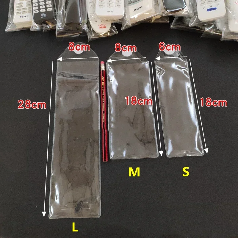 Universal Remote Control Protective Cover TV/Air Conditioner/Set-top Box Remote Control Cover Plastic Dustproof Protective Cover