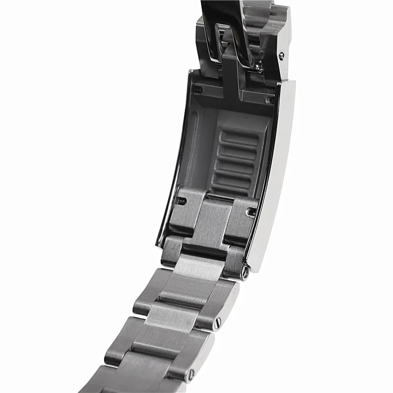 Watch Case Sapphire Crystal Presidential Strap For SEIK Nh35 Nh36 Movement 28.5mm Dial Assembled Watch