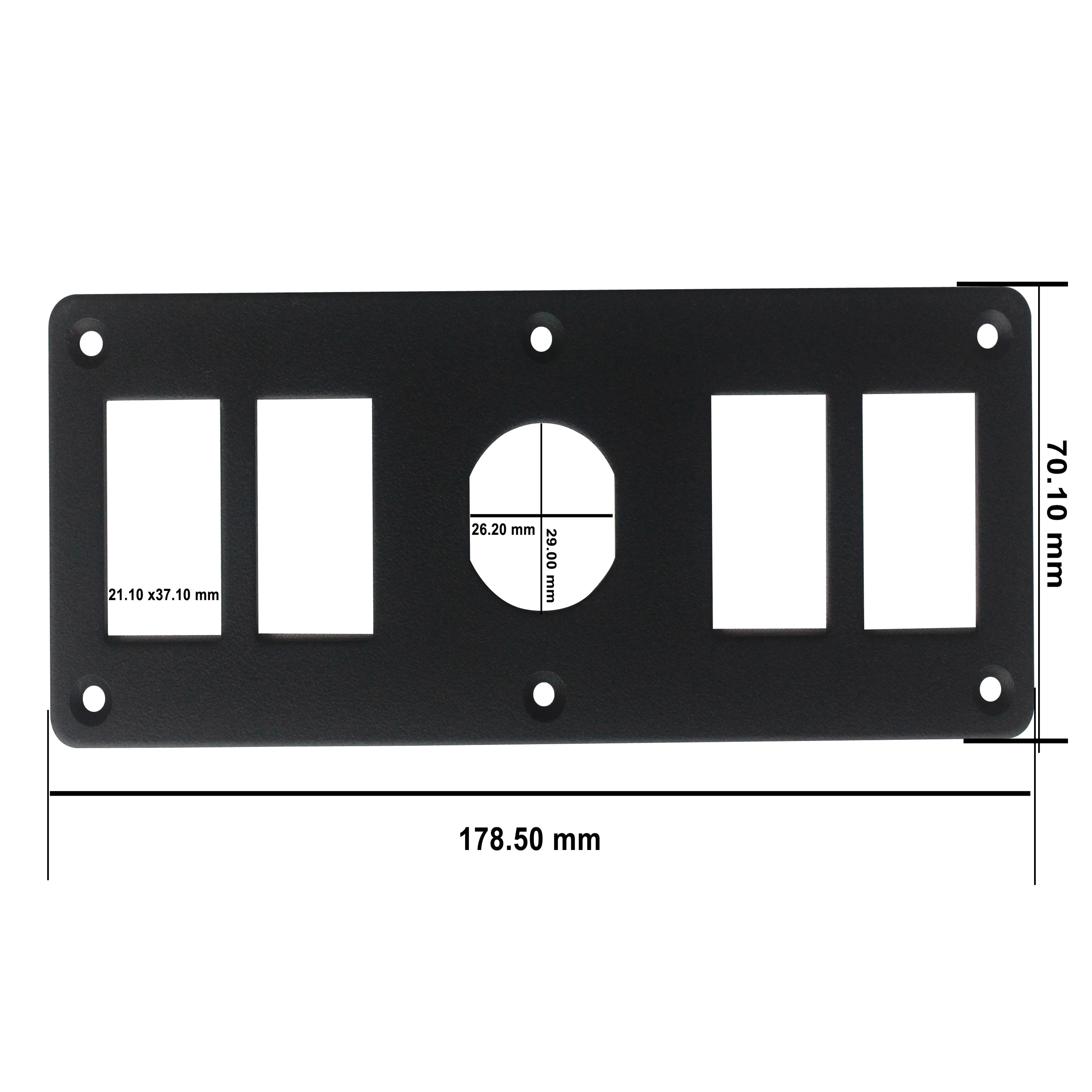 2X Barca Auto Marine Rocker Interruttore Pannello 8 Gang 3PIN & Interruttore Di Sovraccarico Protezione Impermeabile - Foto 12