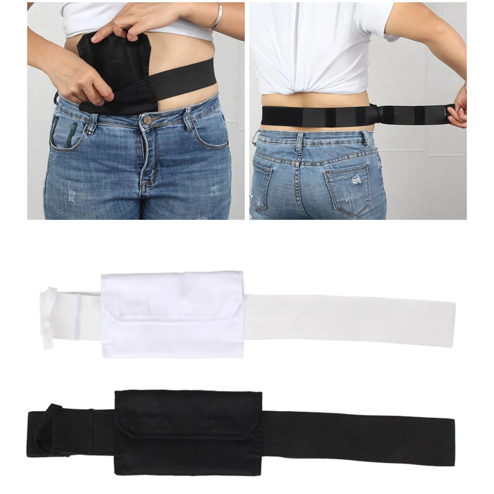 

Tube Holder Belt Feeding Tubes Covers Peg Tube Gastrostomy PD Belt Mastectomy Drain Holder Movable for Breast