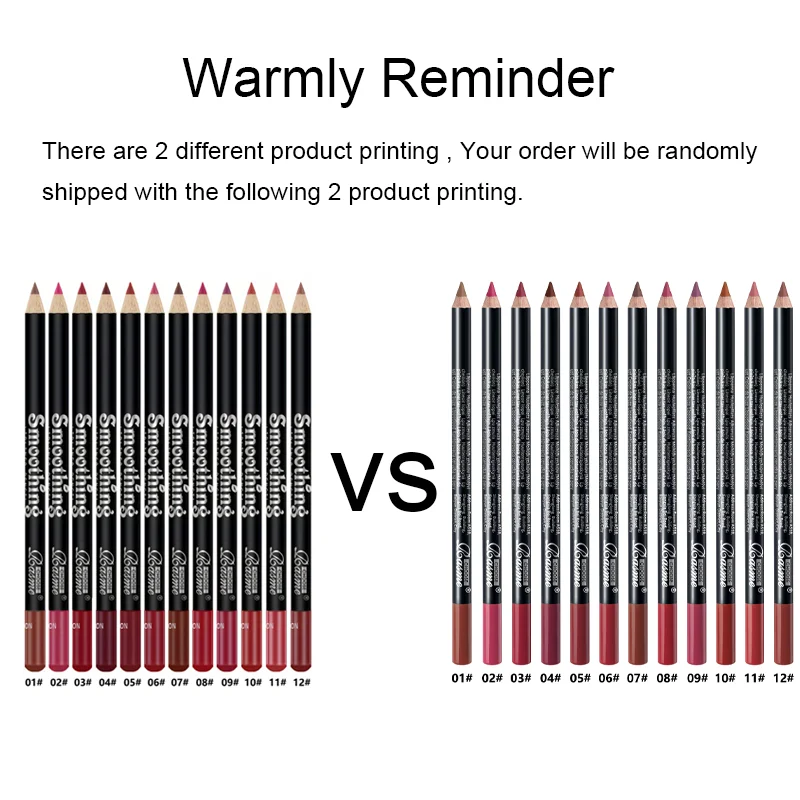 12-Piece Lip Beauty Set with Professional Lip Liner and Matte Gloss – Perfect Valentine's Day Gift