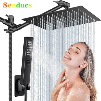 สายฝนแรงดันสูง Simple ห้องน้ําระบบก๊อกน้ําสแตนเลสห้องน้ําชุดฝักบัว 10 นิ้วหัวฝักบัว 1