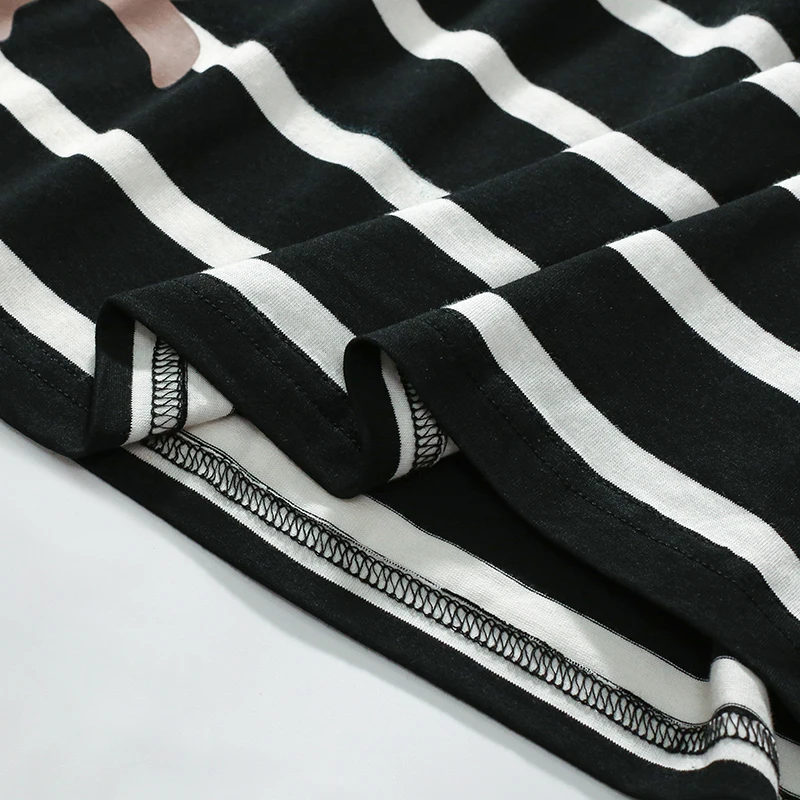 Kids Clothes Children's Clothing Baby Girls 2025 Autumn Spring Cotton Long Sleeves Striped Cartoon Dogs Dresses