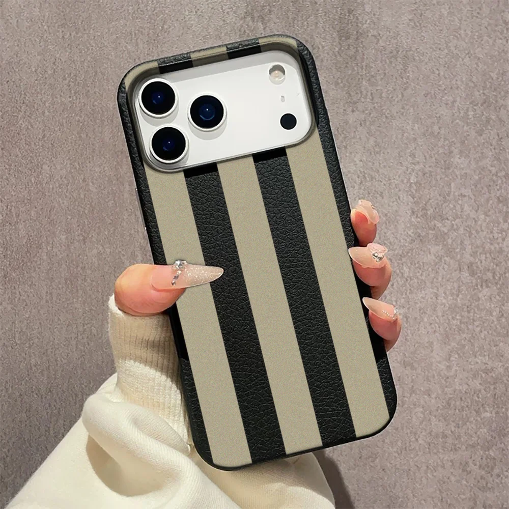 Ultra Slim High Quality Shockproof Phone Case with Wide Stripe Design