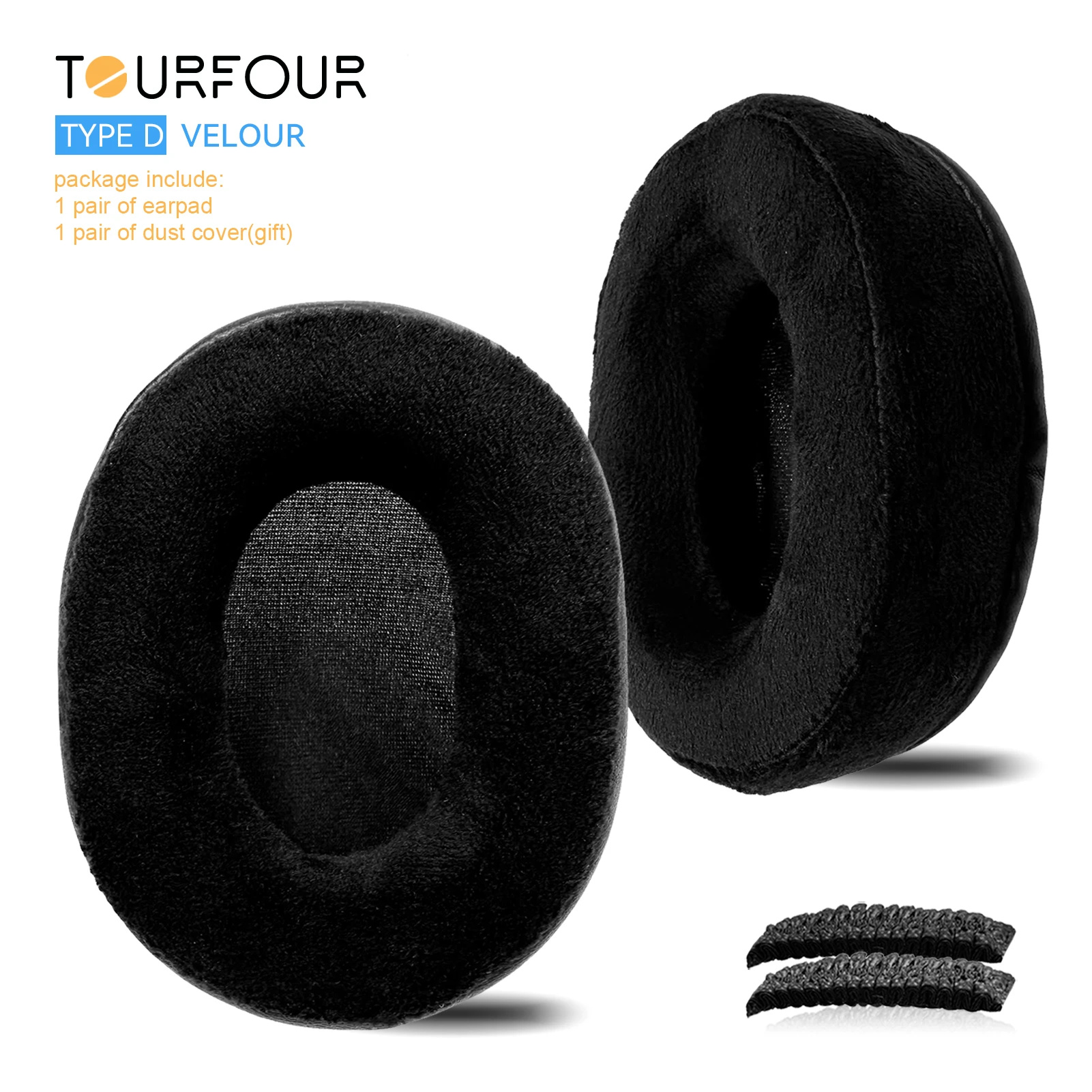 TOURFOUR Premium Replacement Earpads and Headband Cushion