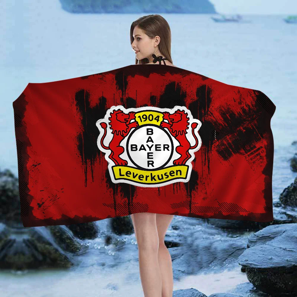 B-Bayer L-Leverkusen Microfiber Printed Beach Towel Mountain Climbing Yoga Beach Swimming Running Absorbent Soft Towel 3