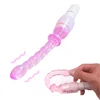 Jelly Vibrator Stick Long Anal Butt Plug Beads G-spot vagina Massager Adult Sex Toys For woman Couples Masturbation Shop Dildo 1