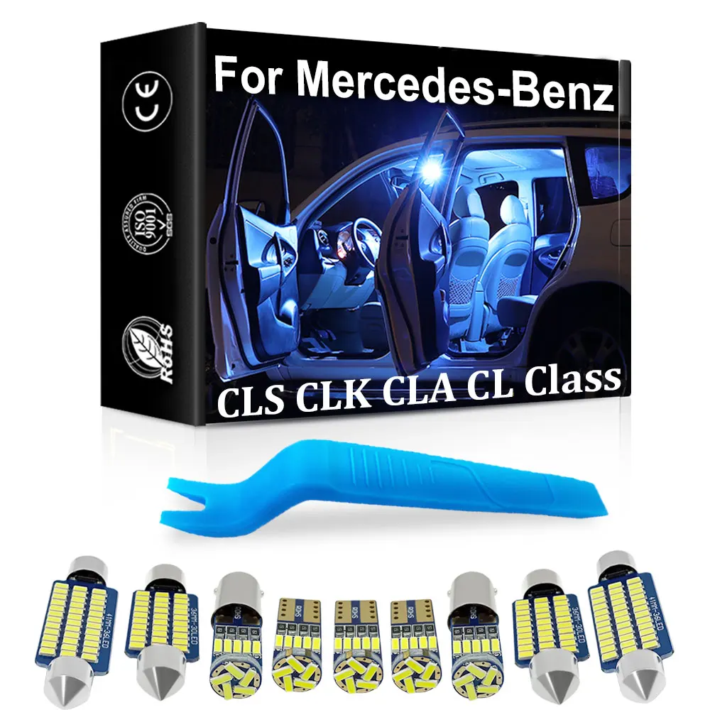 Внутренняя Светодиодная лампа Canbus для автомобилей Mercedes Benz W218 W219 W208 C208 W209 C209 A209 C117 C215 C216 CLS CLK CLA Внутренняя Светодиодная лампа Canbus для автомобилей Mercedes Benz W218 W219 W208 C208 W209 C209 A209 C117 C215 C216 CLS CLK CLA