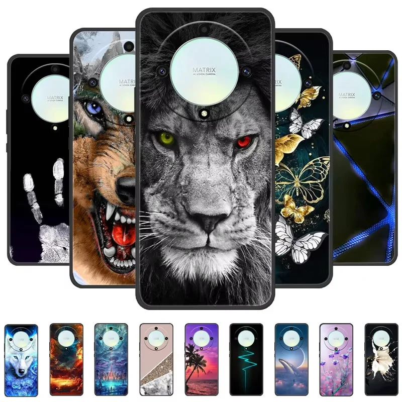 Cartoon Shockproof Soft TPU Silicone Phone Case Cover - Magic6 Lite Series