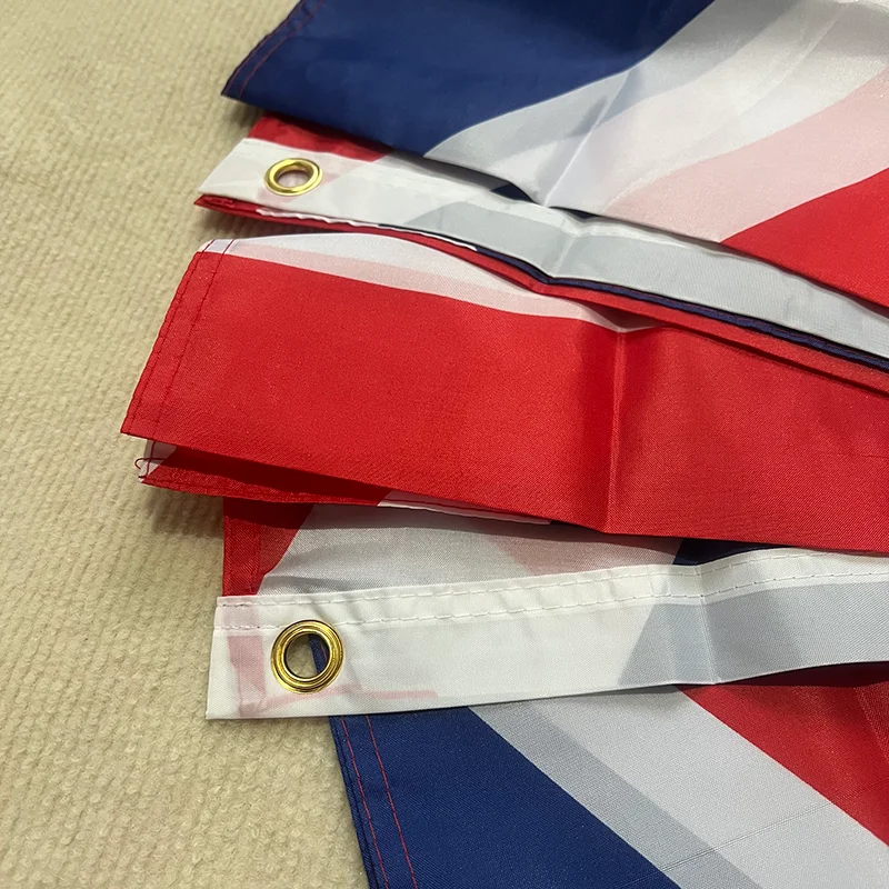 Großbritannien Flagge 90x150 Cm – Robustes Polyester-Banner Mit Ösen Für Draußen & Drinnen