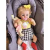 19inches Reborn Doll Kits Popular Juliette with Rooted Hair and Eyelashes 3D Painted Many Details Veins Unassembled Doll Parts 3