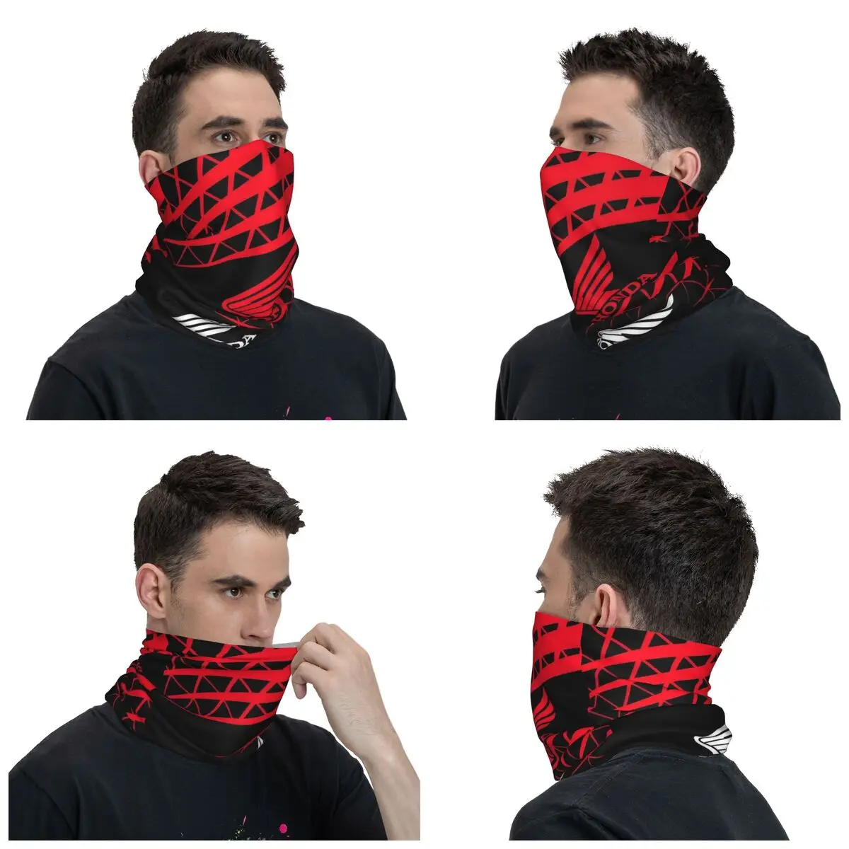 Motorcycle cycling bandana neck gaiter for men women adult