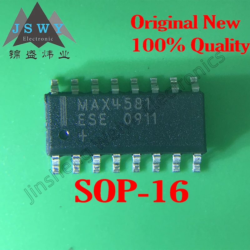 

5~10PCS MAX4581ESE+T MAX4581 SOP16 3V-5V-9V Multiplex Switch IC 100% Brand New Original Electronics Free shipping