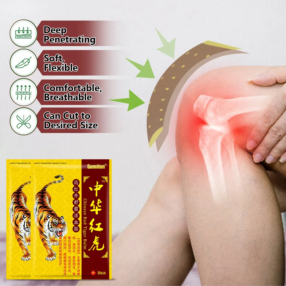 Sumifun Chinese tiger patch 1 pack/8 tablets chinese tiger patch