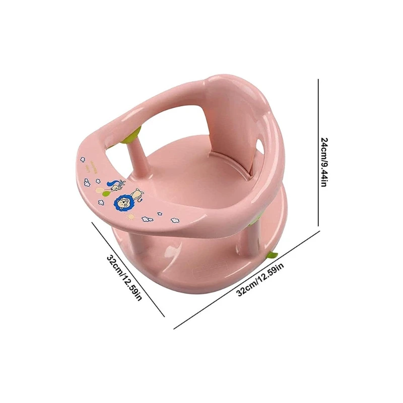 Baby Tub for Seat Bathtub Pad Mat Chair Safety Anti Slip Newborn Bathing for Sea baby tub seat