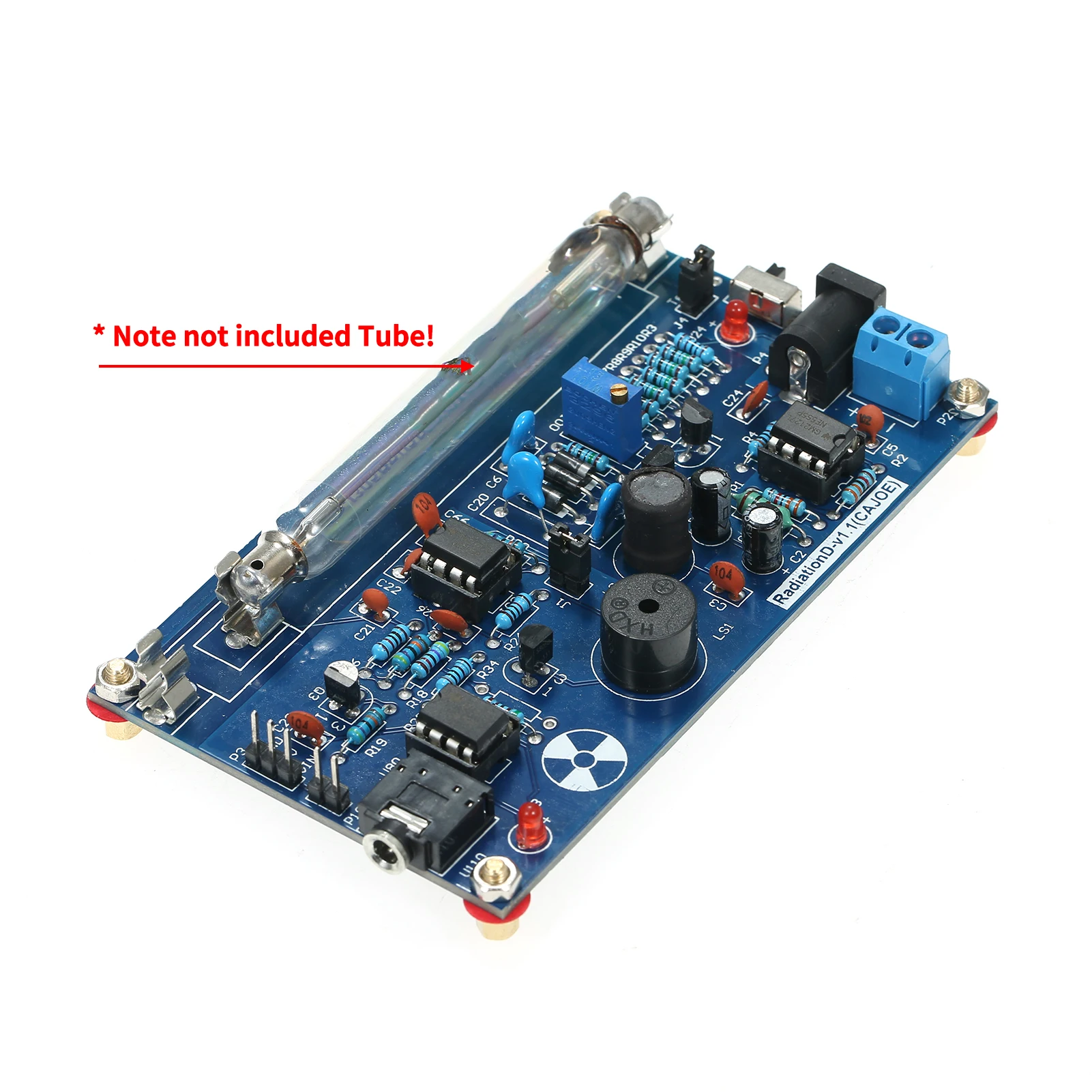 Assembled Radiation Detector System DIY Miller Tube Nuclear Radiation Detector Geiger Counter Kit Module Without Geiger Tube