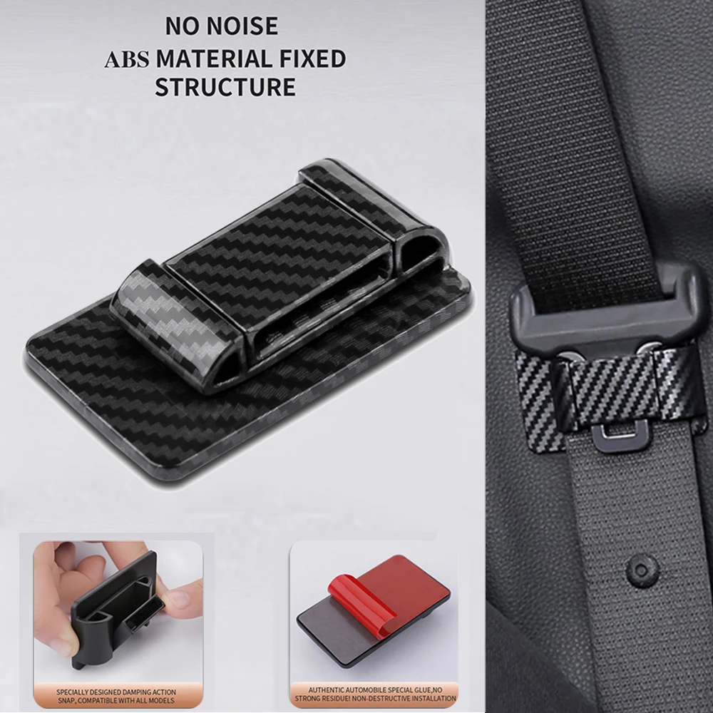  Car Interior Supplies Seat Belt Holder Stabilizer Fastener Style For VW BMW KIA Honda Nissan Hyundai Car Interior Accessories 