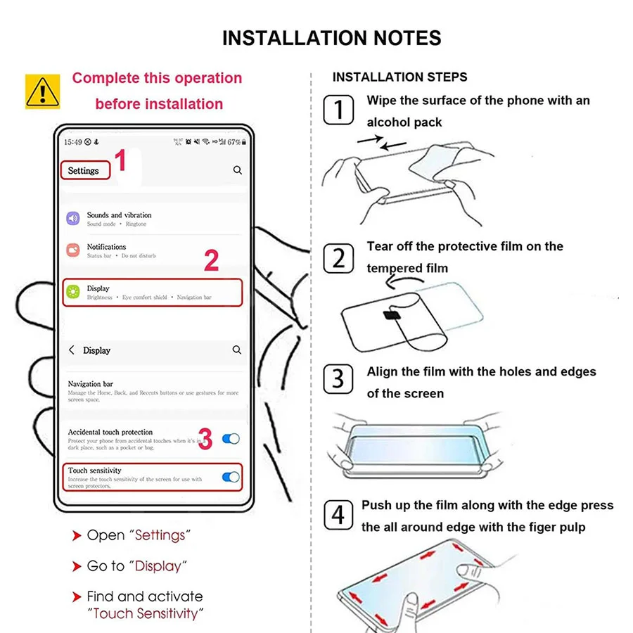 Proteggi schermo frontale in vetro temperato curvo per privacy 9H per Samsung Galaxy S21 FE 5G Schermo nero anti-spia privato da 6,4 pollici - immagine 6