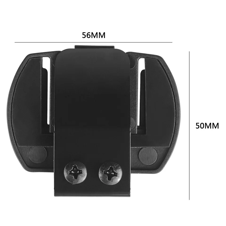 Motorcycle Helmet Headset Clip Mounting Clip Base Motorcycle BT Helmet Intercom Bracket Holder for V6 V4 Intercom