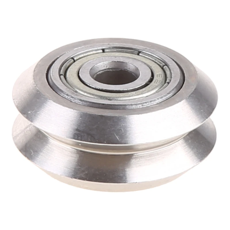 

V-type Wheel with 625zz Bearings Bore 5mm Stainless Steel Double V Pulley Gear