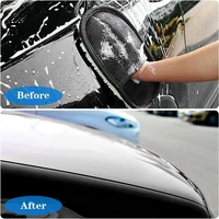 1/10Pcs Car Cleaning Sponge Glove Car Polishing Washing Mitt Gloves Microfibre Wash For Automotive Kitchen Homes Cleaner Wool 3