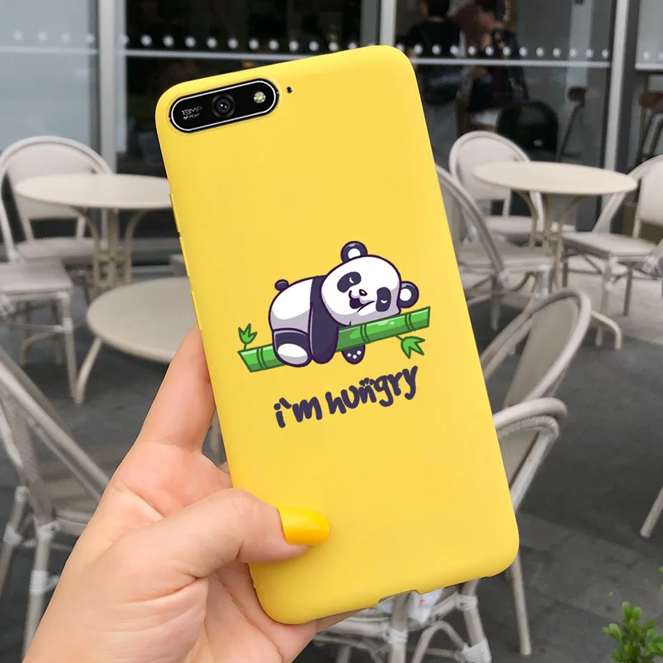 Lovely Printed Soft Silicone Phone Case - 5.7 Inch Back Cover