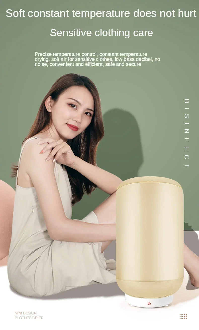 Sb194305fc28d4292b18c050ed51c254co Multifunctional Portable Dryer Mini Folding Baby Cloth Dryer Heater Washing Dryer Apartment Folding Drying Foldable Mallzona