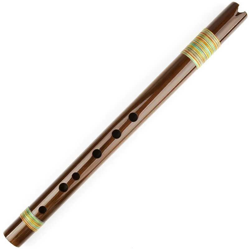 Quena Vertical Flute For Woodwind Instrument Indian Musical Instrument G Key Brown Dalbergia vertical flute