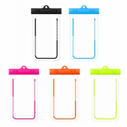 TPU Phone Bag Inductive Touch Waterproof Phone Underwater Case for Outdoor Sport