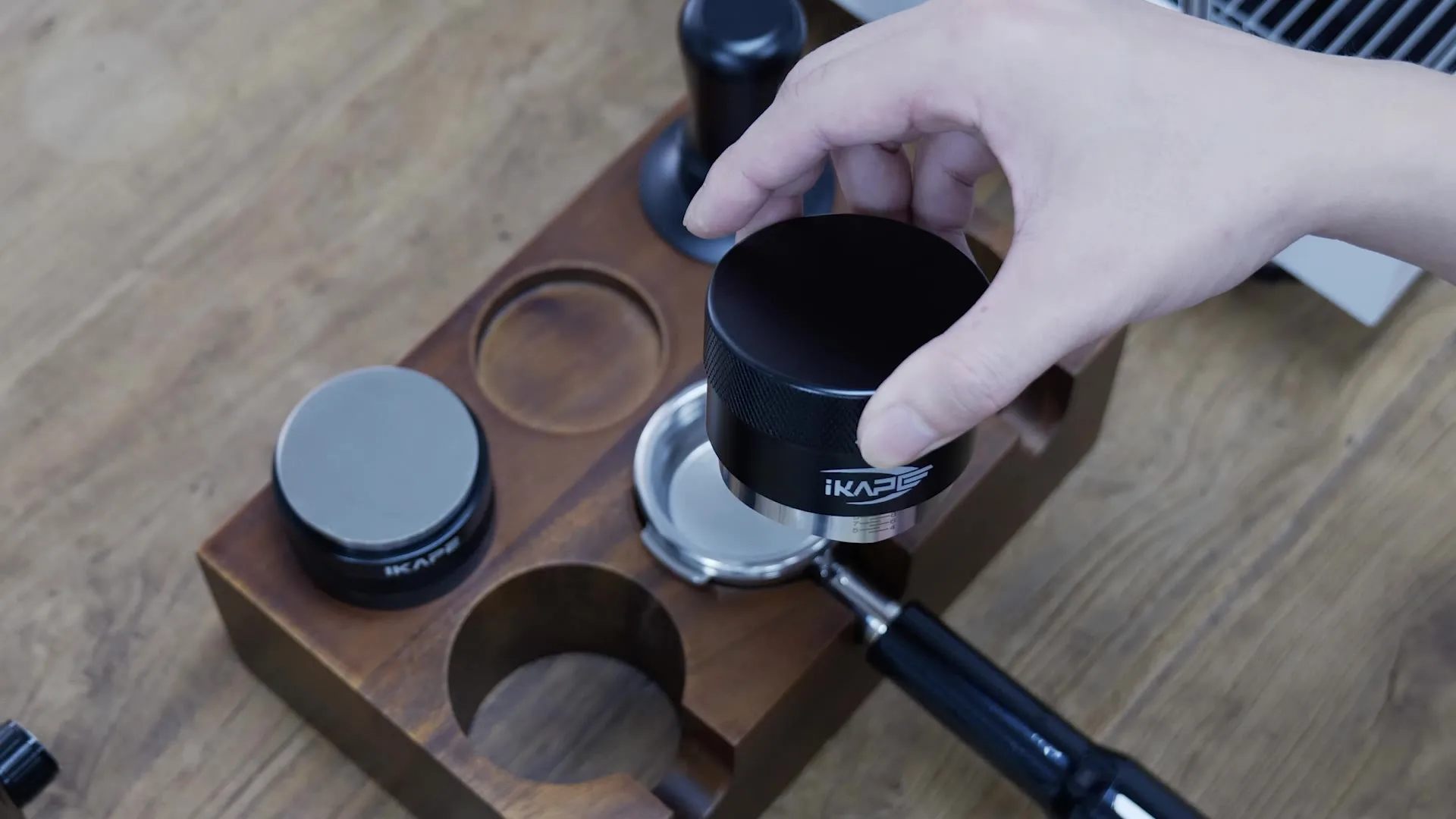 エスプレッソ ツール セット Hikape-エスプレッソ製品用コーヒーツールセット、v3テンプル、5