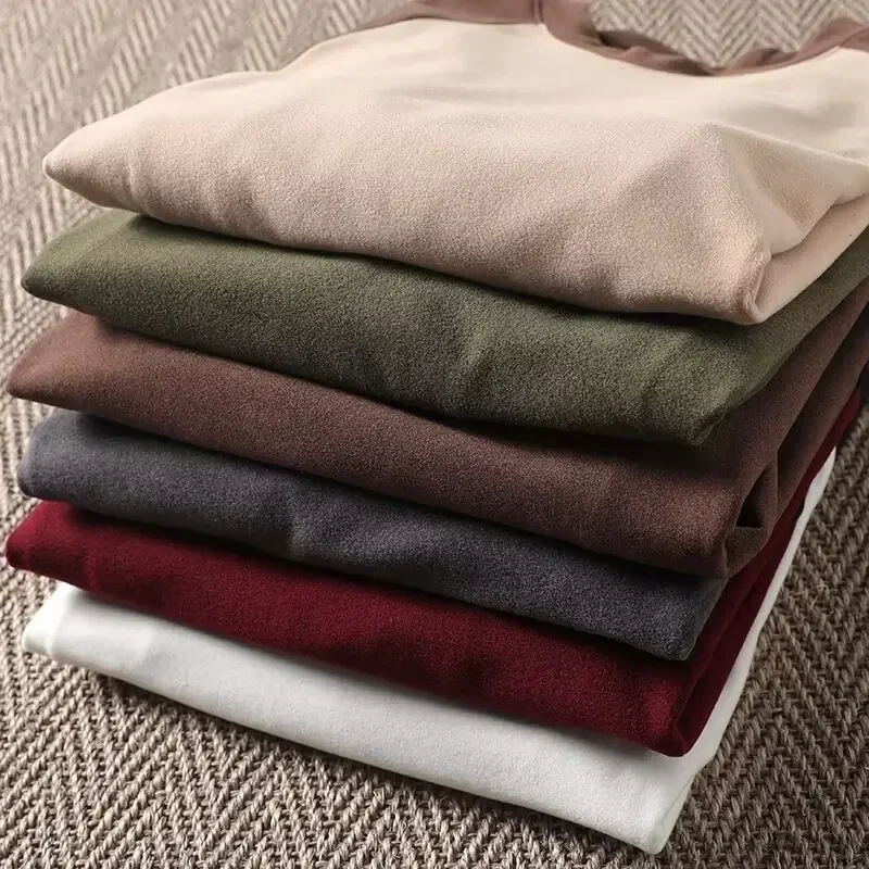 Men's Double-Sided Velvet Sweatshirt Construction Detail