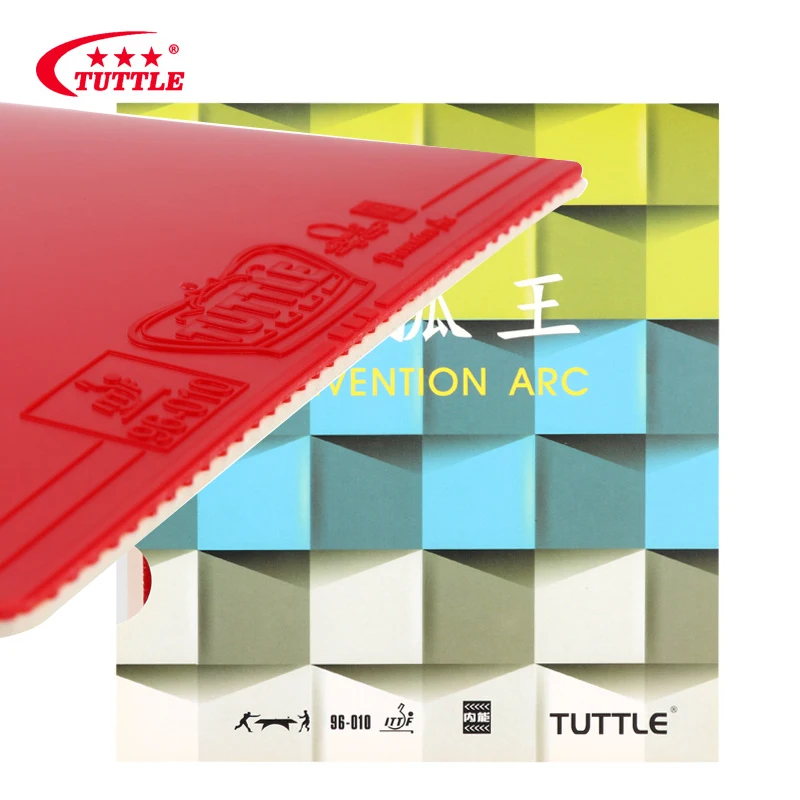 Tuttle Ping Pong Rubber King of Anti Spin 2.0mm Sponge Red and Black Table Tennis Rubber table tennis rubber table tennis equipment