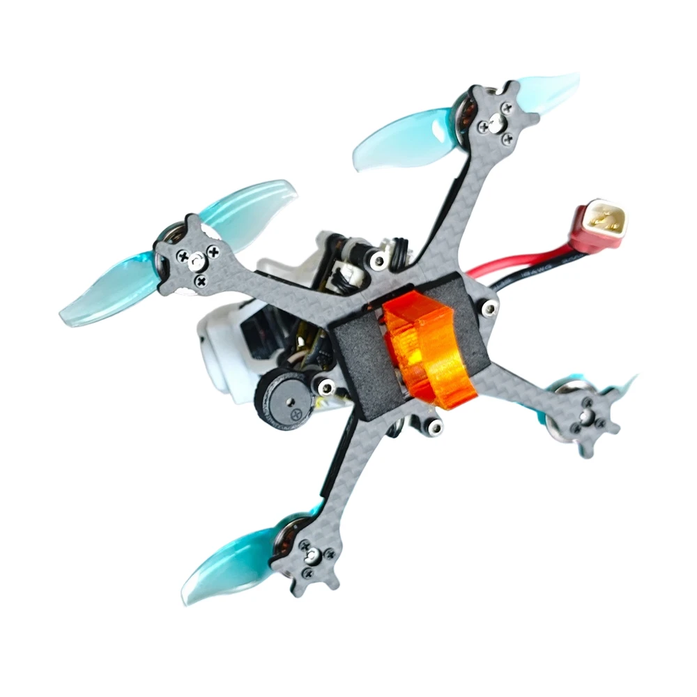 Kit Châssis Velociraptor 2/3 Pouces 90/116mm pour Drone FPV