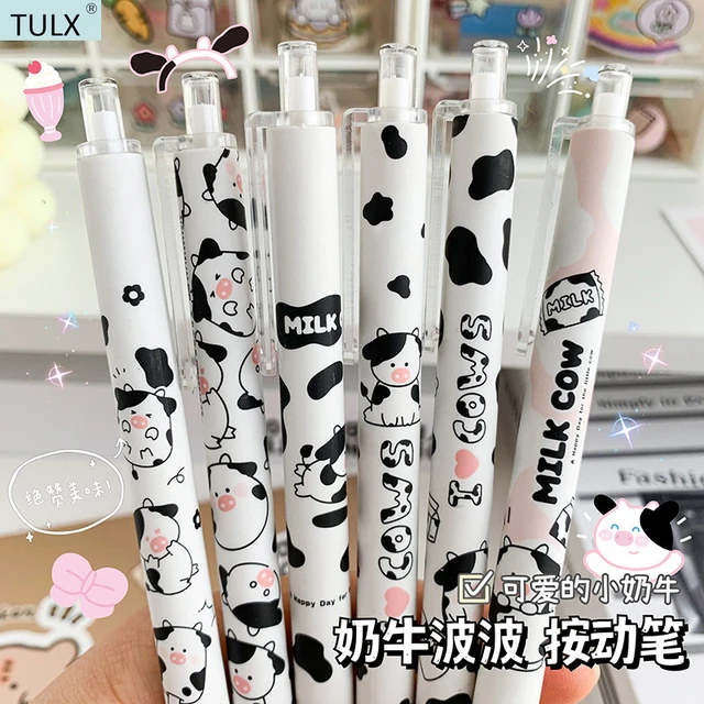 TULX 6PCS school supplies stationery pens kawaii cute stationery